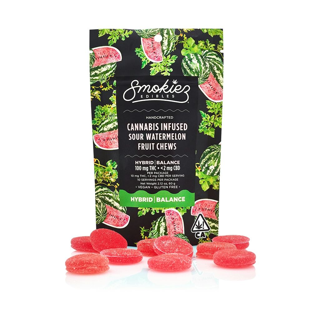 Sour Watermelon - Hybrid [10pk] (100mg)