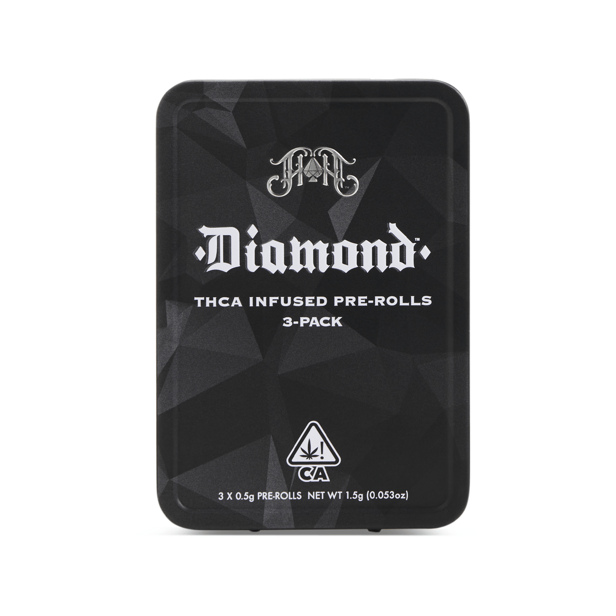 Zerealz | Hybrid - Diamond THCA-Infused Pre-Rolls - 1.5G Three-Pack