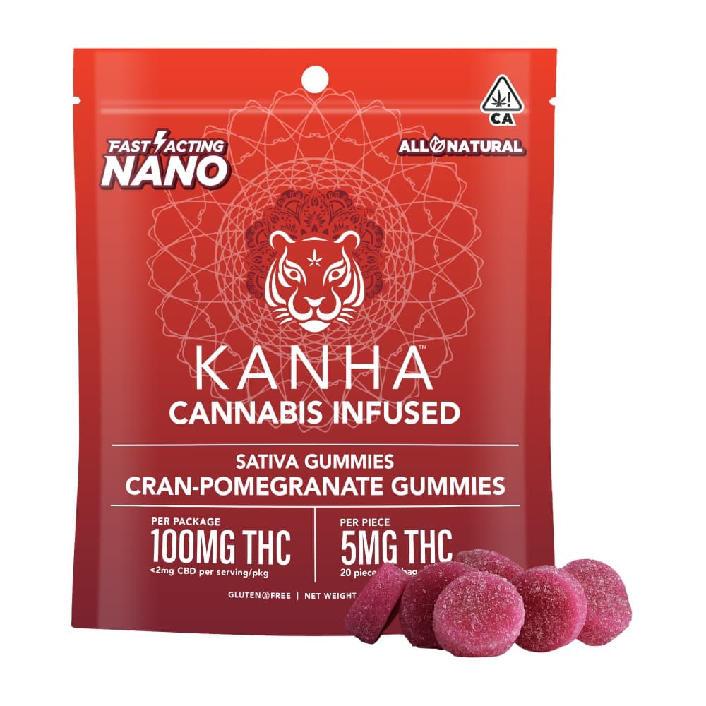Cran-Pomegranate Punch - Sativa [20pk] (100mg)