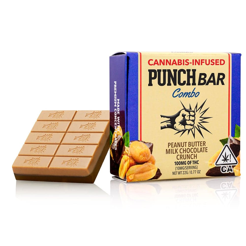 Peanut Butter Milk Chocolate Crunch (100mg)