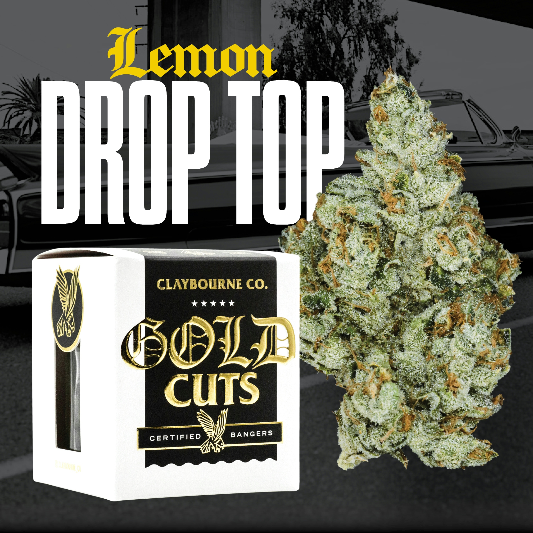 Lemon Drop Top (3.5g) - Gold Cuts