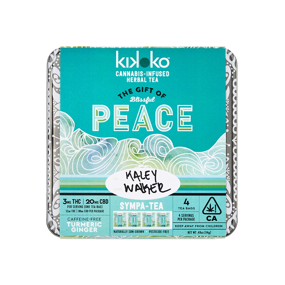 Sympa-Tea Gift of Peace 4-Pack (80mg CBD/12mg THC)