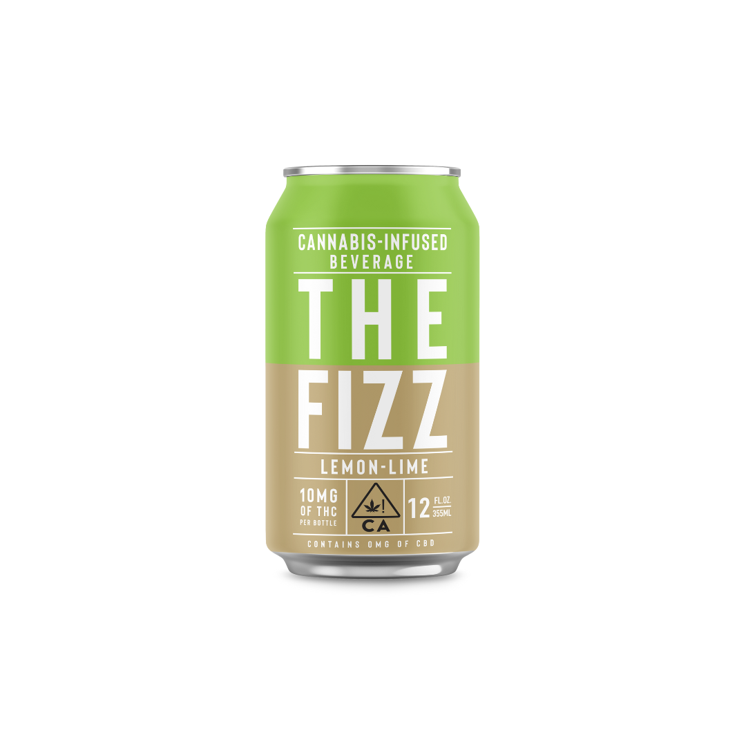 The Fizz: Sparkling Seltzers- Lemon Lime (10mg)