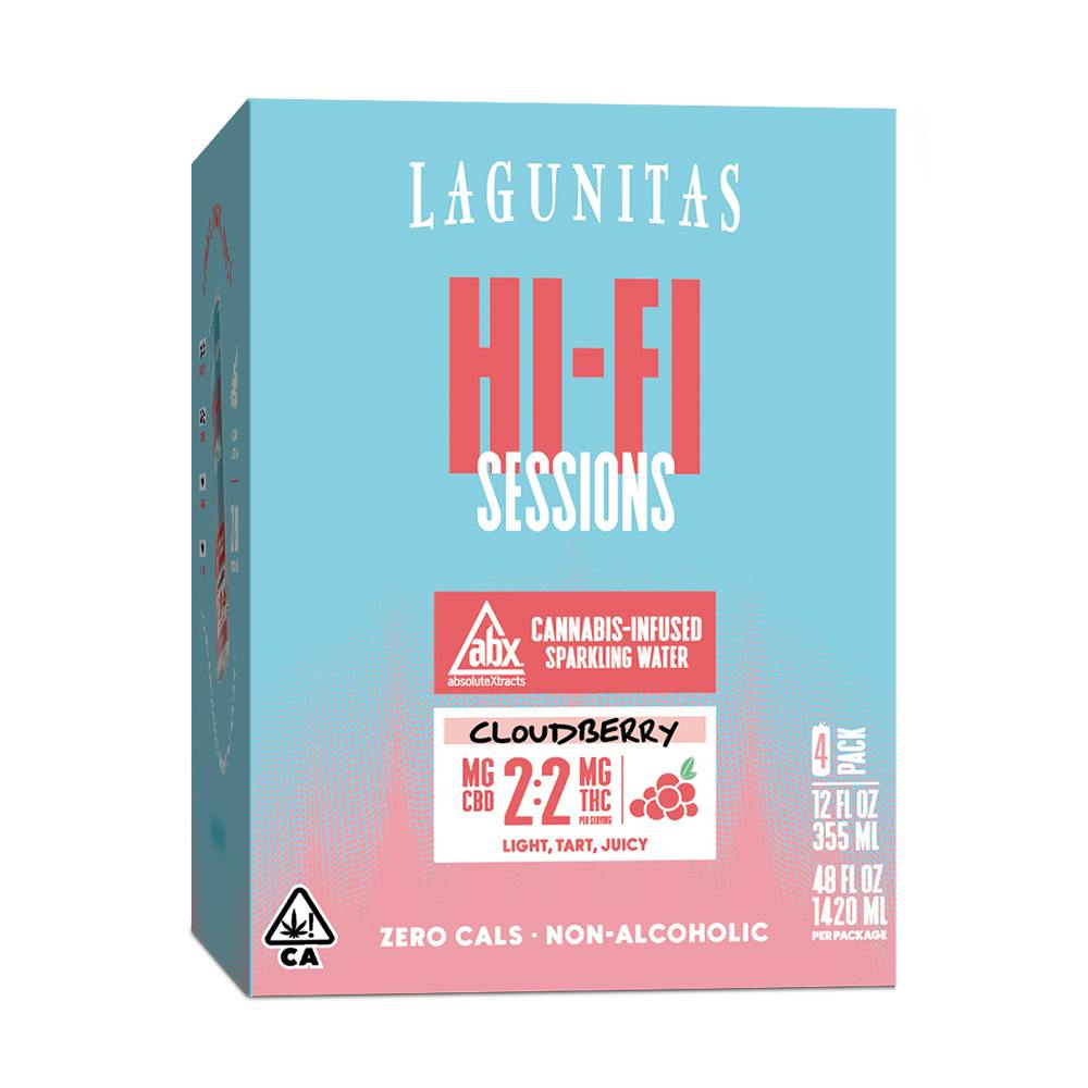 Hi-Fi Sessions - CLOUDBERRY - [4pk] (8mg CBD/8mg THC)