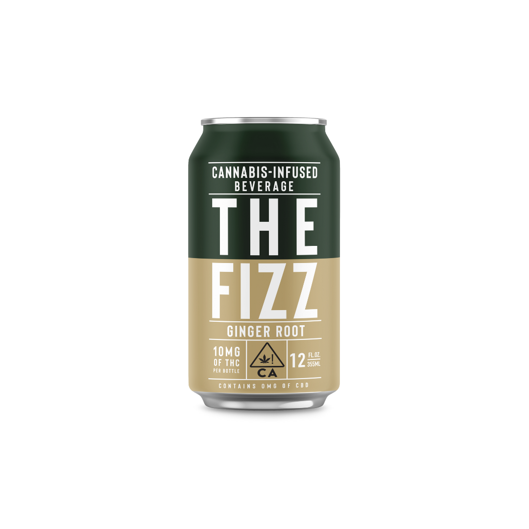 The Fizz: Sparkling Seltzers- Ginger Root (10mg)